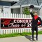 Graduation Party Decoration – Large Red Class of 2026 Congrats Grad Vinyl Banner, 9.8ft Yard Sign Backdrop for Graduation Party & Outdoor Celebration Decor